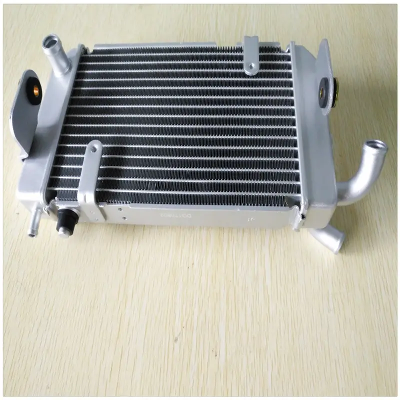 Principium motorcycle operans radiator