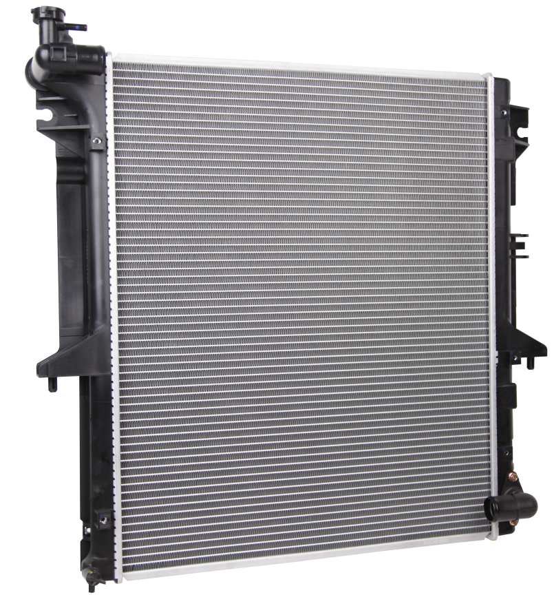 In automobile structuram radiator